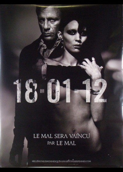 affiche du film MILLENIUM LES HOMMES QUI N'AIMAIENT PAS LES FEMMES