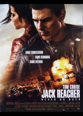 affiche du film JACK REACHER NEVER GO BACK