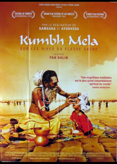 affiche du film KUMBH MELA SUR LES RIVES DU FLEUVE SACVRE