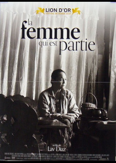 affiche du film FEMME QUI EST PARTIE (LA)