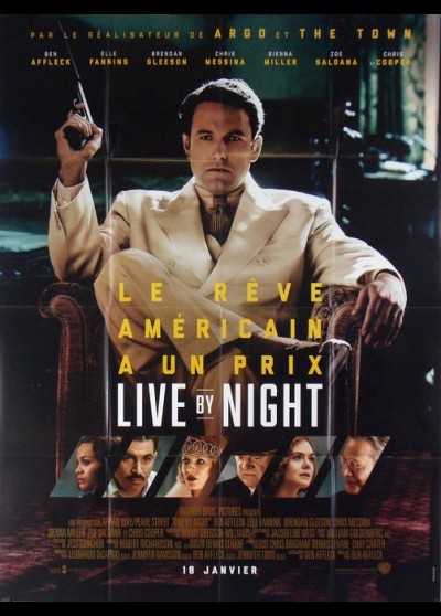 affiche du film LIVE BY NIGHT