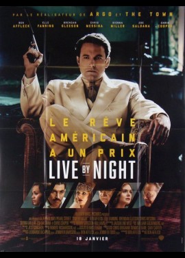 affiche du film LIVE BY NIGHT