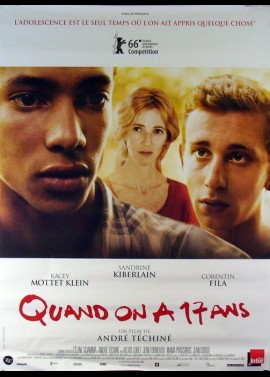 affiche du film QUAND ON A 17 ANS