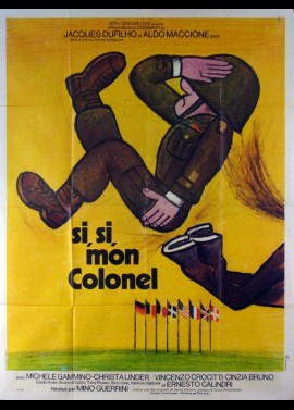 affiche du film SI SI MON COLONEL