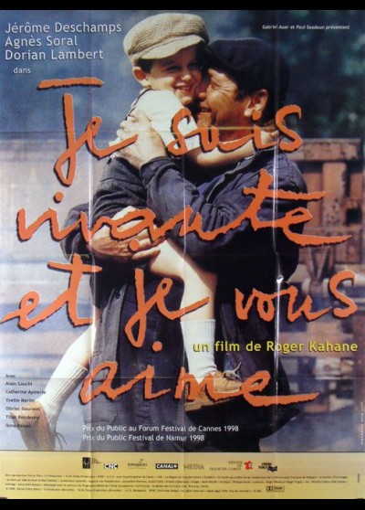 JE SUIS VIVANTE ET JE VOUS AIME movie poster