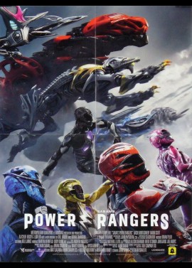 affiche du film POWER RANGERS