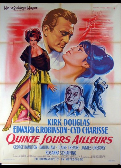 affiche du film QUINZE JOURS AILLEURS