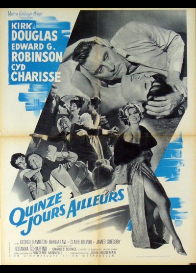 affiche du film QUINZE JOURS AILLEURS