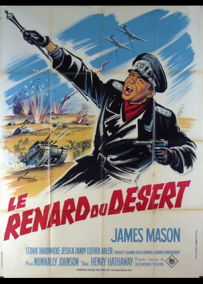 DESERT FOX THE STORY OF ROMMEL (THE) movie poster