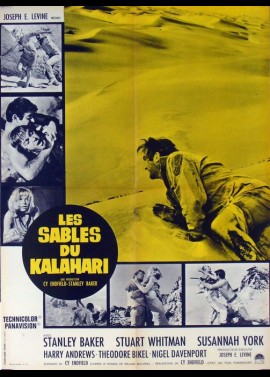 SANDS OF THE KALAHARI movie poster