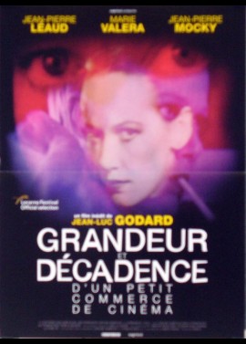 affiche du film GRANDEUR ET DECADENCE D'UN PETIT COMMERCE DE CINEMA