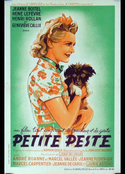 PETITE PESTE movie poster