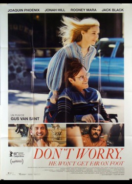 affiche du film DON'T WORRY HE WON'T GET FAR ON FOOT