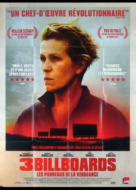 affiche du film THREE BILLBOARDS LES PANNEAUX DE LA VENGEANCE