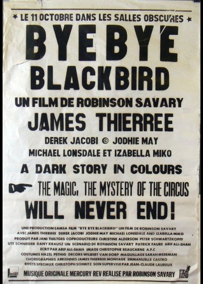 affiche du film BYE BYE BLACKBIRD