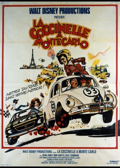 affiche du film COCCINELLE A MONTE CARLO (LA)