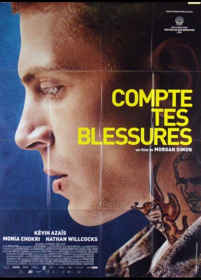 affiche du film COMPTE TES BLESSURES