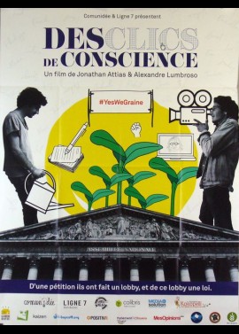 affiche du film DES CLICS DE CONSCIENCE