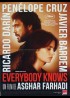 affiche du film EVERYBODY KNOWS