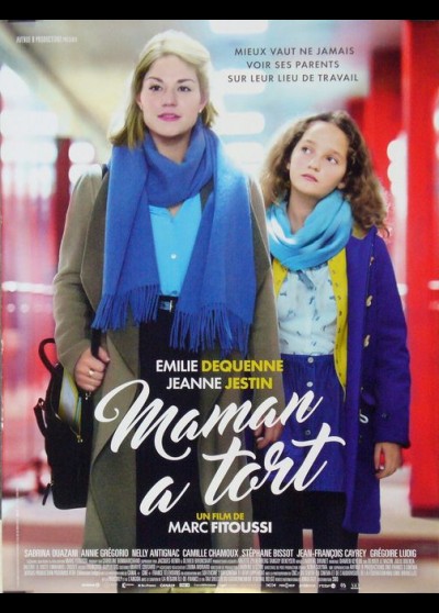 affiche du film MAMAN A TORT