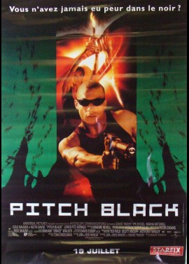 PITCH BLACK affiche du film