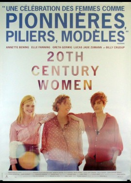 affiche du film TWENTIETH CENTURY WOMEN