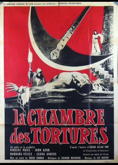 affiche du film CHAMBRE DES TORTURES (LA)