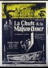 affiche du film CHUTE DE LA MAISON USHER (LA)