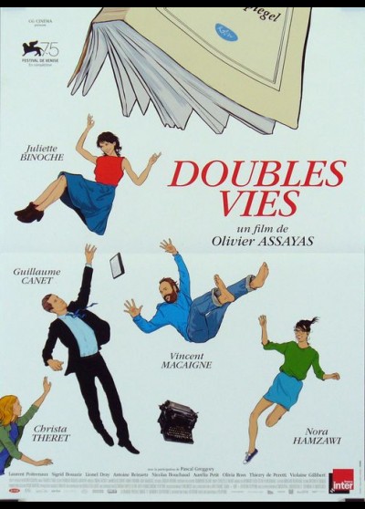 affiche du film DOUBLES VIES