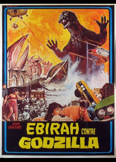 affiche du film EBIRAH CONTRE GODZILLA