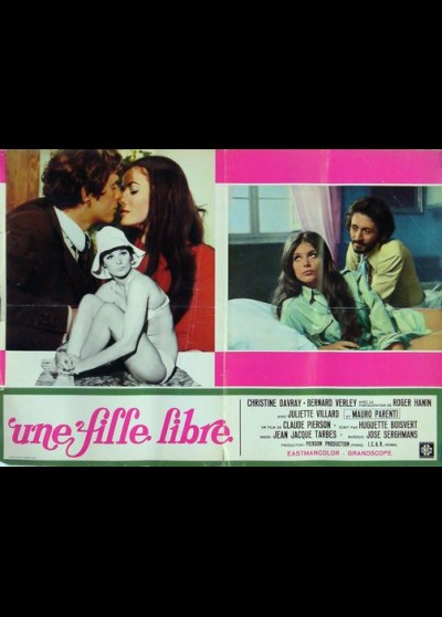 UNE FEMME LIBRE movie poster