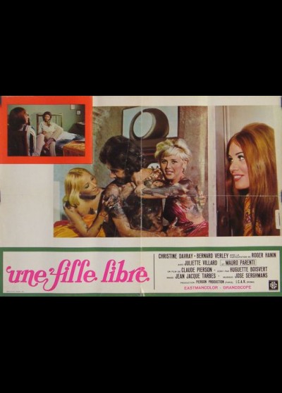 UNE FEMME LIBRE movie poster