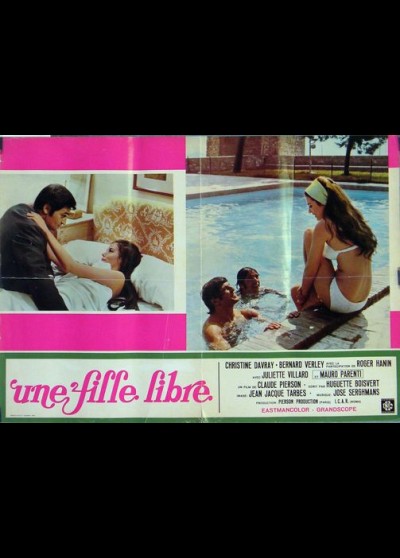 UNE FEMME LIBRE movie poster