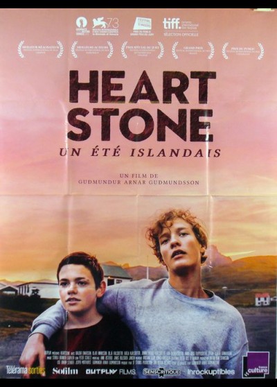 affiche du film HEARTSTONE UN ETE ISLANDAIS