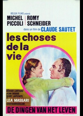 CHOSES DE LA VIE (LES) movie poster