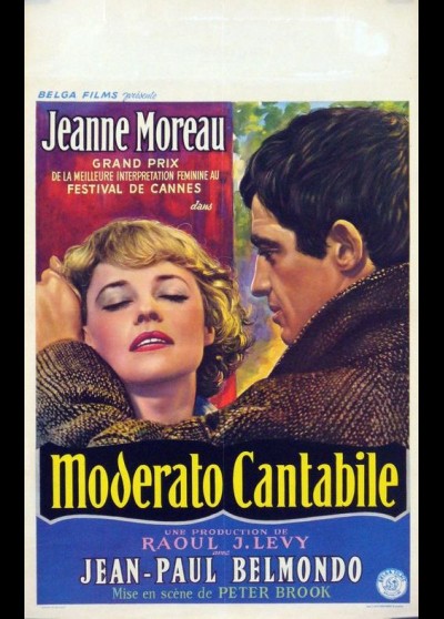 affiche du film MODERATO CANTABILE