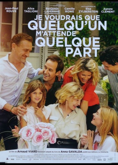 affiche du film JE VOUDRAIS QUE QUELQU'UN M'ATTENDE QUELQUE PART