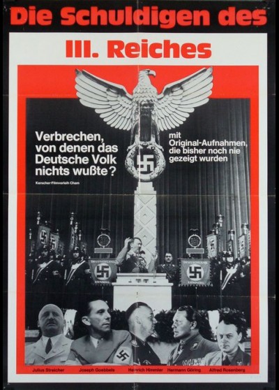 affiche du film SCHULDIGEN DES III REICHES (DIE)