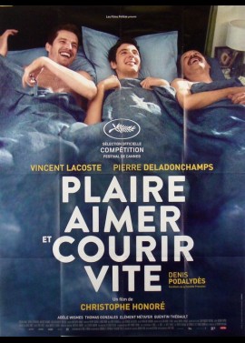 affiche du film PLAIRE AIMER ET COURIR VITE