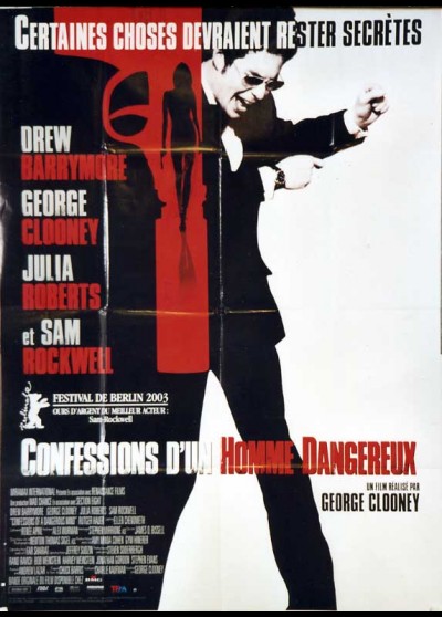 affiche du film CONFESSIONS D'UN HOMME DANGEREUX