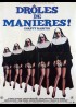 affiche du film DROLES DE MANIERES