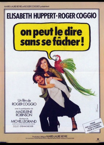 affiche du film ON PEUT LE DIRE SANS SE FACHER