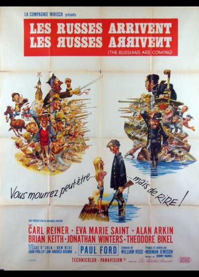 affiche du film RUSSES ARRIVENT LES RUSSES ARRIVENT (LES)