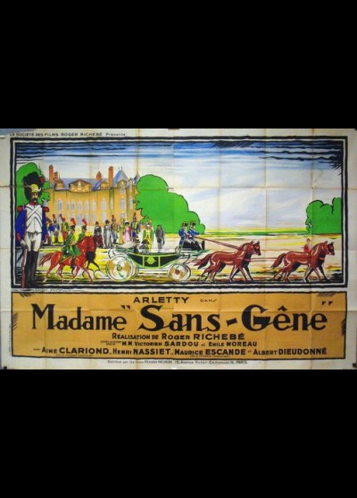 MADAME SANS GENE movie poster