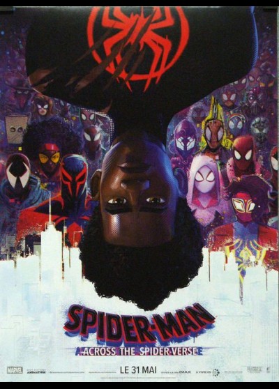 affiche du film SPIDERMAN ACROSS THE SPIDER VERSE