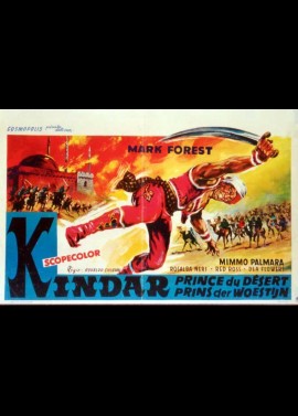 affiche du film KINDAR PRINCE DU DESERT