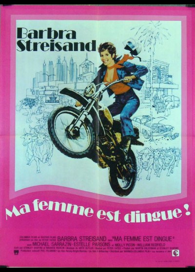 affiche du film MA FEMME EST DINGUE