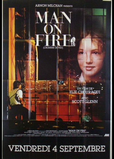 affiche du film MAN OF FIRE