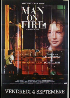 MAN OF FIRE movie poster