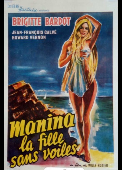 affiche du film MANINA LA FILLE SANS VOILES